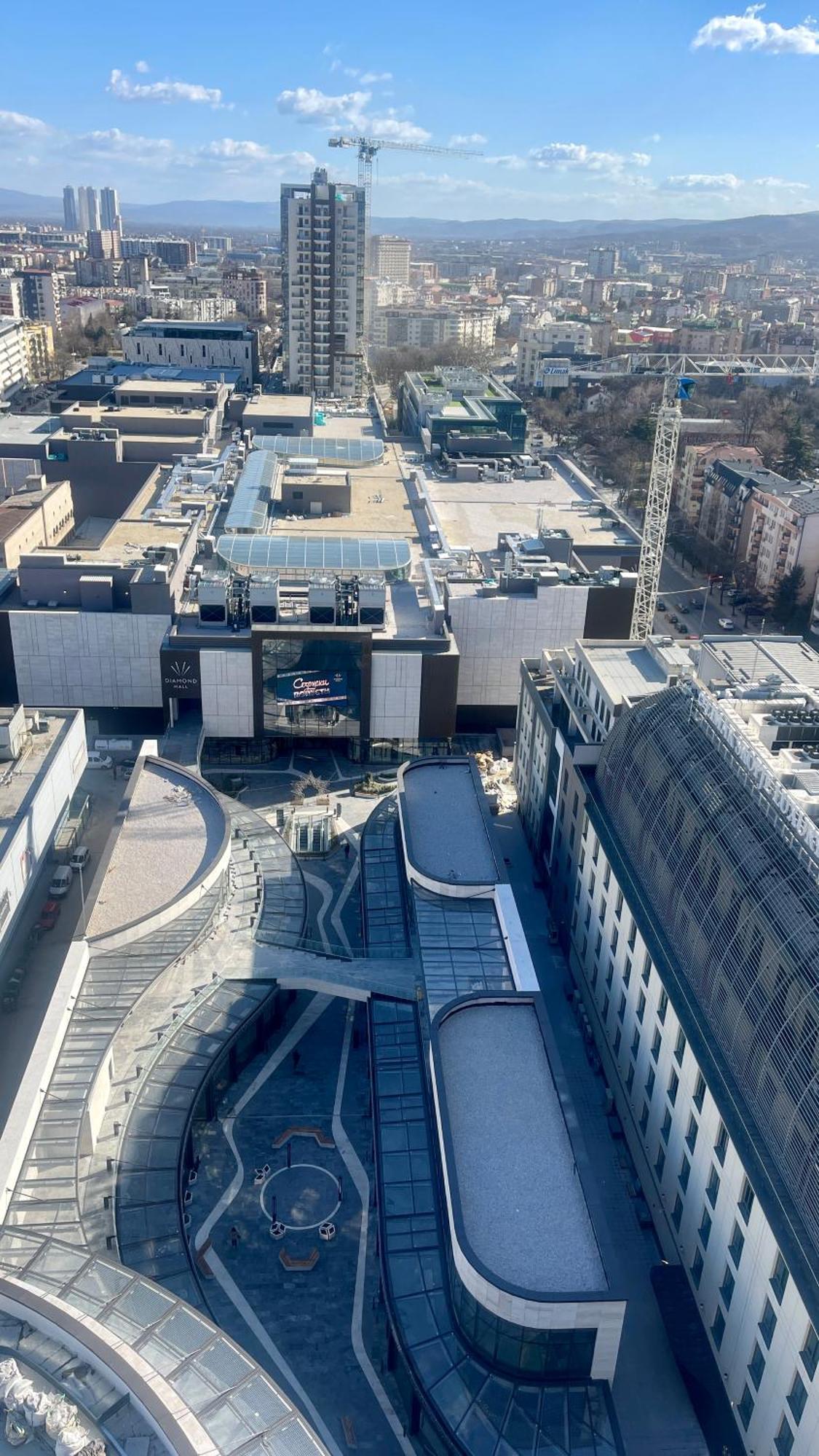 Diamond Of Skopje Luxury Apartment 18Th Floor Exterior photo
